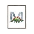 Picture of Green Dino M  _GroupedProduct_Rectangle_Portrait_Mini_ _GroupedProduct_Rectangle_Portrait_Framed_Matted_
