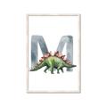 Picture of Green Dino M  _GroupedProduct_Rectangle_Portrait_Mini_ _GroupedProduct_Rectangle_Portrait_Framed_Matted_