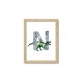 Picture of Green Dino N  _GroupedProduct_Rectangle_Portrait_Mini_ _GroupedProduct_Rectangle_Portrait_Framed_Matted_