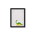 Picture of Toy Brontosaurus _GroupedProduct_Rectangle_Portrait_Mini_ _GroupedProduct_Rectangle_Portrait_Framed_Matted_