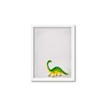 Picture of Toy Brontosaurus _GroupedProduct_Rectangle_Portrait_Mini_ _GroupedProduct_Rectangle_Portrait_Framed_Matted_