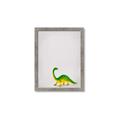 Picture of Toy Brontosaurus _GroupedProduct_Rectangle_Portrait_Mini_ _GroupedProduct_Rectangle_Portrait_Framed_Matted_