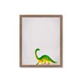 Picture of Toy Brontosaurus _GroupedProduct_Rectangle_Portrait_Mini_ _GroupedProduct_Rectangle_Portrait_Framed_Matted_