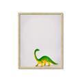 Picture of Toy Brontosaurus _GroupedProduct_Rectangle_Portrait_Mini_ _GroupedProduct_Rectangle_Portrait_Framed_Matted_
