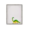 Picture of Toy Brontosaurus _GroupedProduct_Rectangle_Portrait_Mini_ _GroupedProduct_Rectangle_Portrait_Framed_Matted_