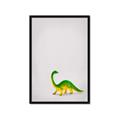 Picture of Toy Brontosaurus _GroupedProduct_Rectangle_Portrait_Mini_ _GroupedProduct_Rectangle_Portrait_Framed_Matted_