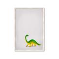 Picture of Toy Brontosaurus _GroupedProduct_Rectangle_Portrait_Mini_ _GroupedProduct_Rectangle_Portrait_Framed_Matted_