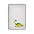 Picture of Toy Brontosaurus _GroupedProduct_Rectangle_Portrait_Mini_ _GroupedProduct_Rectangle_Portrait_Framed_Matted_