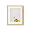 Picture of Toy Brontosaurus _GroupedProduct_Rectangle_Portrait_Mini_ _GroupedProduct_Rectangle_Portrait_Framed_Matted_