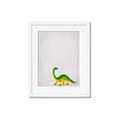 Picture of Toy Brontosaurus _GroupedProduct_Rectangle_Portrait_Mini_ _GroupedProduct_Rectangle_Portrait_Framed_Matted_