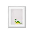 Picture of Toy Brontosaurus _GroupedProduct_Rectangle_Portrait_Mini_ _GroupedProduct_Rectangle_Portrait_Framed_Matted_
