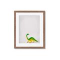 Picture of Toy Brontosaurus _GroupedProduct_Rectangle_Portrait_Mini_ _GroupedProduct_Rectangle_Portrait_Framed_Matted_