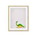 Picture of Toy Brontosaurus _GroupedProduct_Rectangle_Portrait_Mini_ _GroupedProduct_Rectangle_Portrait_Framed_Matted_