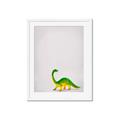 Picture of Toy Brontosaurus _GroupedProduct_Rectangle_Portrait_Mini_ _GroupedProduct_Rectangle_Portrait_Framed_Matted_