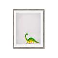 Picture of Toy Brontosaurus _GroupedProduct_Rectangle_Portrait_Mini_ _GroupedProduct_Rectangle_Portrait_Framed_Matted_