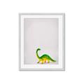 Picture of Toy Brontosaurus _GroupedProduct_Rectangle_Portrait_Mini_ _GroupedProduct_Rectangle_Portrait_Framed_Matted_