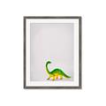 Picture of Toy Brontosaurus _GroupedProduct_Rectangle_Portrait_Mini_ _GroupedProduct_Rectangle_Portrait_Framed_Matted_
