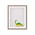 Picture of Toy Brontosaurus _GroupedProduct_Rectangle_Portrait_Mini_ _GroupedProduct_Rectangle_Portrait_Framed_Matted_