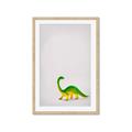 Picture of Toy Brontosaurus _GroupedProduct_Rectangle_Portrait_Mini_ _GroupedProduct_Rectangle_Portrait_Framed_Matted_