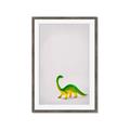 Picture of Toy Brontosaurus _GroupedProduct_Rectangle_Portrait_Mini_ _GroupedProduct_Rectangle_Portrait_Framed_Matted_