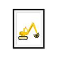 Picture of Dig Dig _GroupedProduct_Rectangle_Portrait_Mini_ _GroupedProduct_Rectangle_Portrait_Framed_Matted_
