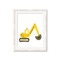 Picture of Dig Dig _GroupedProduct_Rectangle_Portrait_Mini_ _GroupedProduct_Rectangle_Portrait_Framed_Matted_