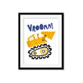 Picture of Vroom _GroupedProduct_Rectangle_Portrait_Mini_ _GroupedProduct_Rectangle_Portrait_Framed_Matted_