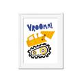 Picture of Vroom _GroupedProduct_Rectangle_Portrait_Mini_ _GroupedProduct_Rectangle_Portrait_Framed_Matted_