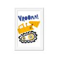 Picture of Vroom _GroupedProduct_Rectangle_Portrait_Mini_ _GroupedProduct_Rectangle_Portrait_Framed_Matted_
