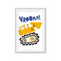 Picture of Vroom _GroupedProduct_Rectangle_Portrait_Mini_ _GroupedProduct_Rectangle_Portrait_Framed_Matted_