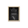 Picture of Hockey Puck Blueprint _GroupedProduct_Rectangle_Portrait_Mini_ _GroupedProduct_Rectangle_Portrait_Framed_Matted_