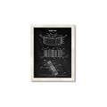 Picture of Hockey Puck Blueprint _GroupedProduct_Rectangle_Portrait_Mini_ _GroupedProduct_Rectangle_Portrait_Framed_Matted_