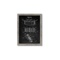 Picture of Hockey Puck Blueprint _GroupedProduct_Rectangle_Portrait_Mini_ _GroupedProduct_Rectangle_Portrait_Framed_Matted_
