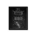 Picture of Hockey Puck Blueprint _GroupedProduct_Rectangle_Portrait_Mini_ _GroupedProduct_Rectangle_Portrait_Framed_Matted_