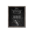 Picture of Hockey Puck Blueprint _GroupedProduct_Rectangle_Portrait_Mini_ _GroupedProduct_Rectangle_Portrait_Framed_Matted_