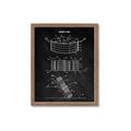 Picture of Hockey Puck Blueprint _GroupedProduct_Rectangle_Portrait_Mini_ _GroupedProduct_Rectangle_Portrait_Framed_Matted_