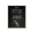 Picture of Hockey Puck Blueprint _GroupedProduct_Rectangle_Portrait_Mini_ _GroupedProduct_Rectangle_Portrait_Framed_Matted_