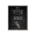 Picture of Hockey Puck Blueprint _GroupedProduct_Rectangle_Portrait_Mini_ _GroupedProduct_Rectangle_Portrait_Framed_Matted_