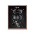 Picture of Hockey Puck Blueprint _GroupedProduct_Rectangle_Portrait_Mini_ _GroupedProduct_Rectangle_Portrait_Framed_Matted_