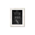 Picture of Hockey Puck Blueprint _GroupedProduct_Rectangle_Portrait_Mini_ _GroupedProduct_Rectangle_Portrait_Framed_Matted_