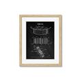 Picture of Hockey Puck Blueprint _GroupedProduct_Rectangle_Portrait_Mini_ _GroupedProduct_Rectangle_Portrait_Framed_Matted_