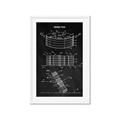 Picture of Hockey Puck Blueprint _GroupedProduct_Rectangle_Portrait_Mini_ _GroupedProduct_Rectangle_Portrait_Framed_Matted_