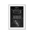 Picture of Hockey Puck Blueprint _GroupedProduct_Rectangle_Portrait_Mini_ _GroupedProduct_Rectangle_Portrait_Framed_Matted_