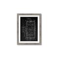 Picture of Hockey Rink Blueprint _GroupedProduct_Rectangle_Portrait_Mini_ _GroupedProduct_Rectangle_Portrait_Framed_Matted_