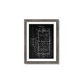 Picture of Hockey Rink Blueprint _GroupedProduct_Rectangle_Portrait_Mini_ _GroupedProduct_Rectangle_Portrait_Framed_Matted_
