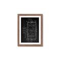 Picture of Hockey Rink Blueprint _GroupedProduct_Rectangle_Portrait_Mini_ _GroupedProduct_Rectangle_Portrait_Framed_Matted_