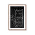 Picture of Hockey Rink Blueprint _GroupedProduct_Rectangle_Portrait_Mini_ _GroupedProduct_Rectangle_Portrait_Framed_Matted_