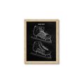 Picture of Hockey Skate Blueprint _GroupedProduct_Rectangle_Portrait_Mini_ _GroupedProduct_Rectangle_Portrait_Framed_Matted_