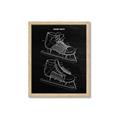 Picture of Hockey Skate Blueprint _GroupedProduct_Rectangle_Portrait_Mini_ _GroupedProduct_Rectangle_Portrait_Framed_Matted_