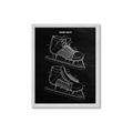 Picture of Hockey Skate Blueprint _GroupedProduct_Rectangle_Portrait_Mini_ _GroupedProduct_Rectangle_Portrait_Framed_Matted_
